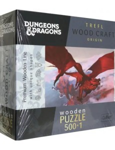 Деревяный пазл-501 Древний красный дракон Деревяный пазл-501 Древний красный дракон