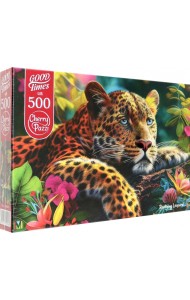 Пазл-500 Леопард