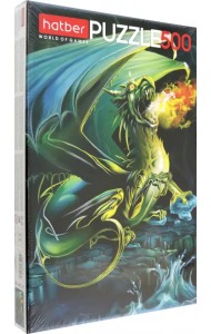 Puzzle-500 Изумрудный дракон