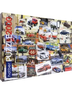 Puzzle-2000 Ностальгия. Автомобили мира Puzzle-2000 Ностальгия. Автомобили мира