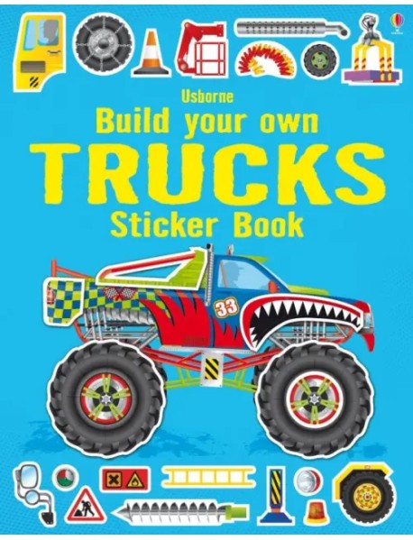 Build Your Own Trucks Sticker Book