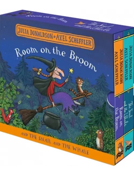 Room on the Broom and The Snail and the Whale Board Book Gift Slipcase