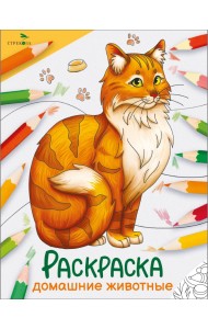 Окружающий мир. Раскраска. Домашние животные