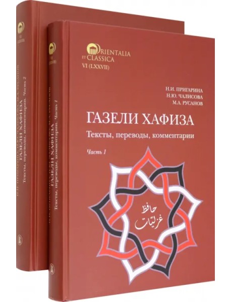 Газели Хафиза. Тексты, переводы, комментарии. В двух частях