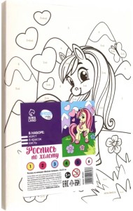 Картина по номерам Весёлая поняшка