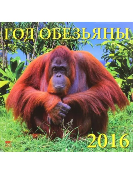 Календарь настенный на 2016 год. Год обезьяны