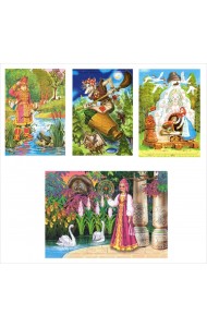 Комплект пазлов Русские сказки