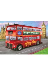 Пазл Автобус, 24 элемента