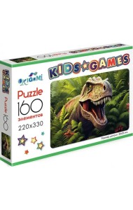 Kids Games. Пазл-160. Динозавр