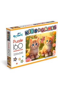 Kids Games. Пазл-160. Котята
