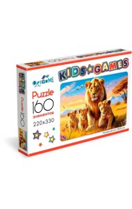 Kids Games. Пазл-160. Львы
