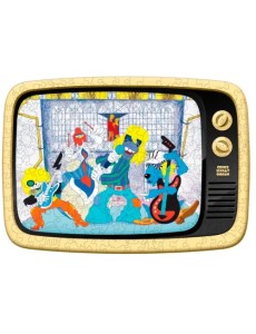 Сборный 3D пазл, головоломка деревянная Бременские музыканты