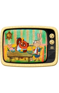 Головоломка деревянная Винни-Пух. Сборный 3D пазл