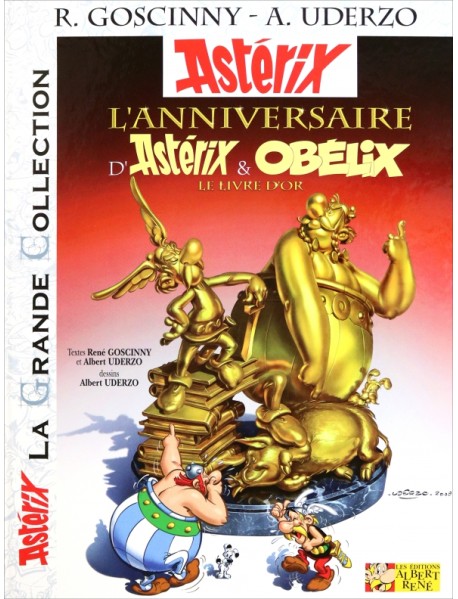 Astérix. Tome 34. L'anniversaire d'Astérix et Obélix - Le livre d'or