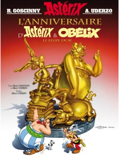 Astérix. Tome 34. L'anniversaire d'Astérix et Obélix - Le livre d'or