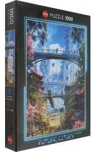 Puzzle-1000. Будущие города. Торговая аллея