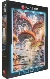 Puzzle-1000. Будущие города. Город грибов