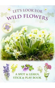 Let's Look for Wild Flowers (+ 30 reusable stickers)