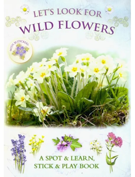 Let's Look for Wild Flowers (+ 30 reusable stickers)