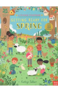 Getting Ready for Spring. A Sticker Storybook
