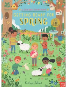 Getting Ready for Spring. A Sticker Storybook
