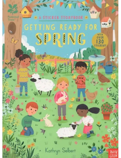 Getting Ready for Spring. A Sticker Storybook