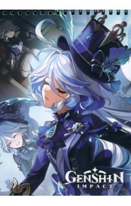 Геншин. Творческий блокнот A5. Нежная Фурина