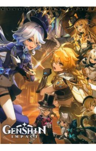 Геншин. Творческий блокнот A5. Хохочущий Лени