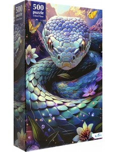 Пазл-500 Металлическая змея Пазл-500 Металлическая змея