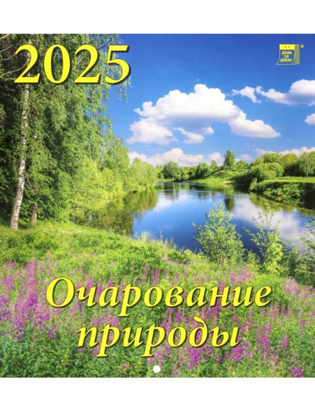 Календарь настенный на 2025 год Очарование природы