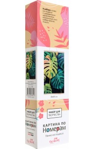 Картина по номерам Панно Тропическая свежесть