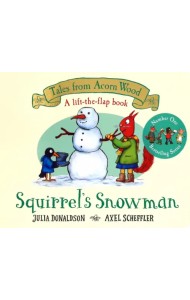 Squirrel's Snowman