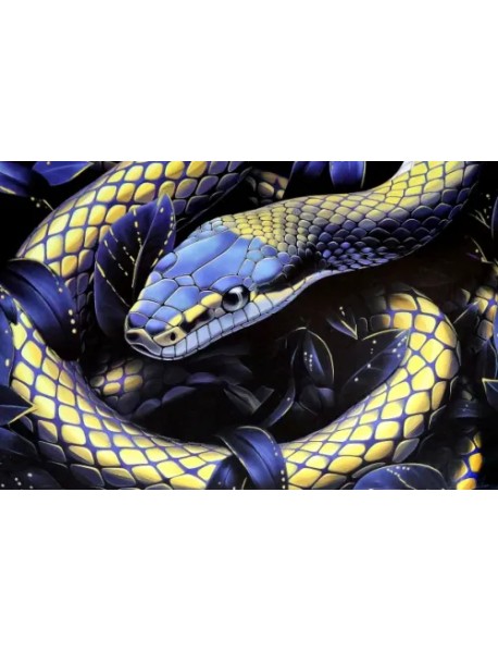 Картина по номерам с золотом на подрамнике Символ вечности