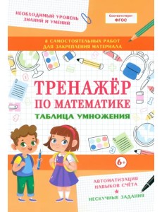 Тренажер по математике. Таблица умножения Тренажер по математике. Таблица умножения