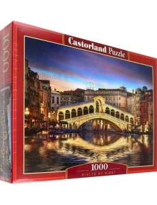 Puzzle-1000 Мост Риальто ночью Puzzle-1000 Мост Риальто ночью
