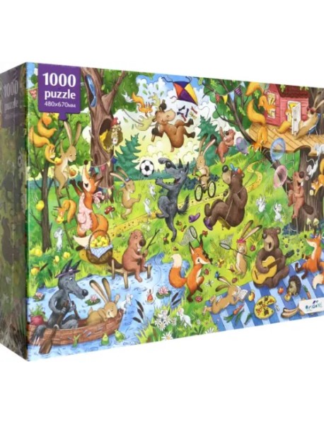 Пазл-1000 Пикник в лесу