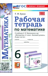 Математика. 6 класс. Рабочая тетрадь к учебнику Н. Я. Виленкина и др.