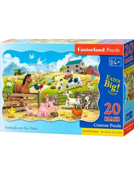 Puzzle-30 MIDI Животные на ферме