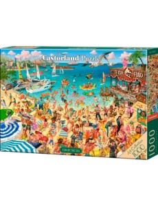 Puzzle-1000 Развлечения на пляже