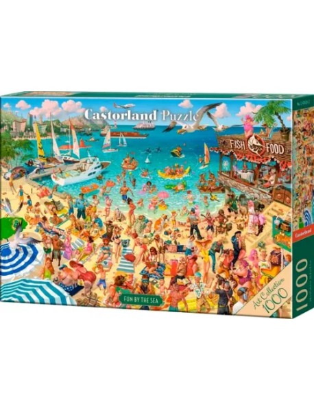 Puzzle-1000 Развлечения на пляже
