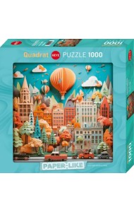 Puzzle-1000 Бумажный городской пейзаж