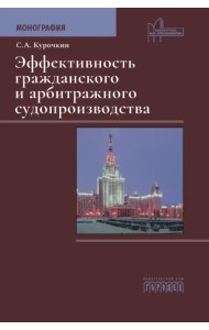 Эффективность гражданского и арбитражного судопроизводства. Монография