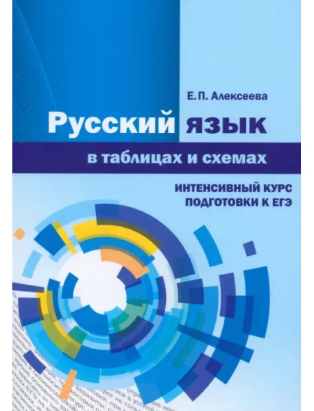 Русский язык в таблицах и схемах. Интенсивный курс подготовки к ЕГЭ-2024