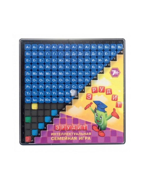 Игра "Эрудит" (синие фишки)