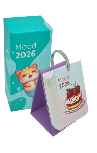 Календарь перекидной настольный «Mood 2026»