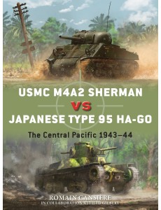 USMC M4A2 Sherman vs Japanese Type 95 Ha-Go