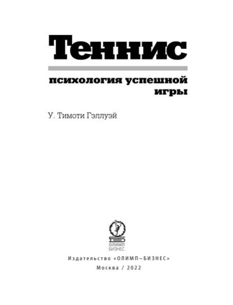 Теннис: психология успешной игры