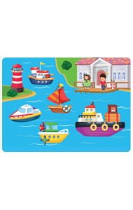 Многоразовые водные раскраски. Выпуск 13 (Кораблики)