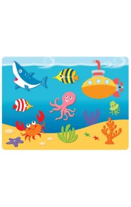 Многоразовые водные раскраски. Выпуск 14 (Подводный мир)