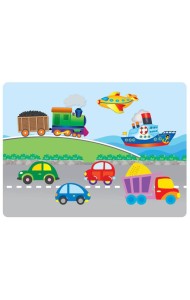 Многоразовые водные раскраски. Выпуск 16 (Едем, плывем, летим)